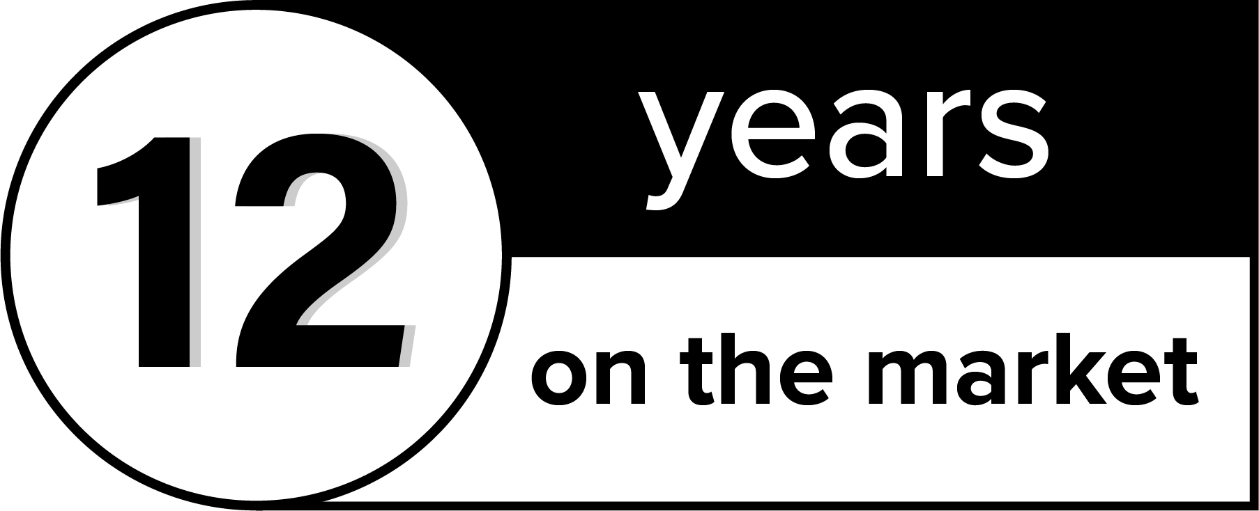 12 years on the market